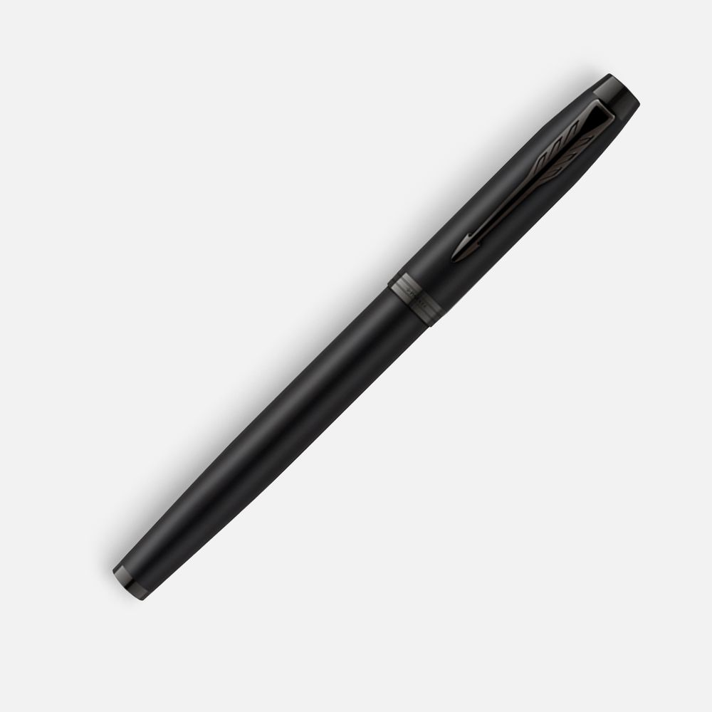 Ручка перьевая Parker IM Achromatic Black, черная, фото 2