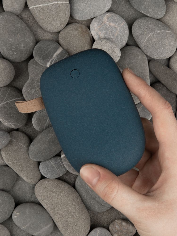 Внешний аккумулятор Pebble 7800 мАч, серо-синий, фото 6