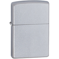 Зажигалка Zippo Classic Satin, серебристая, фото 1