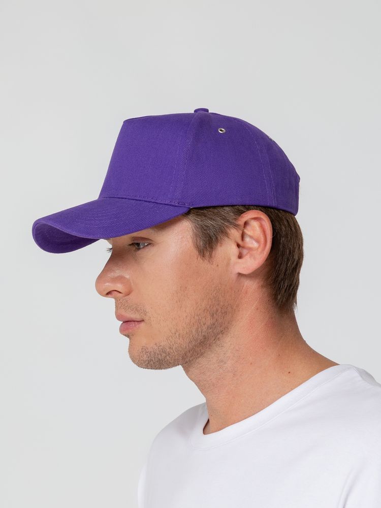 Бейсболка Standard, фиолетовая, фото 8
