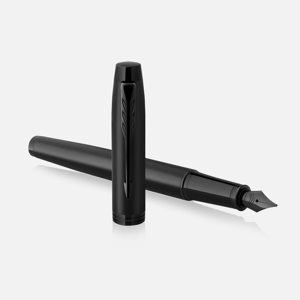 Ручка перьевая Parker IM Achromatic Black, черная, фото 3