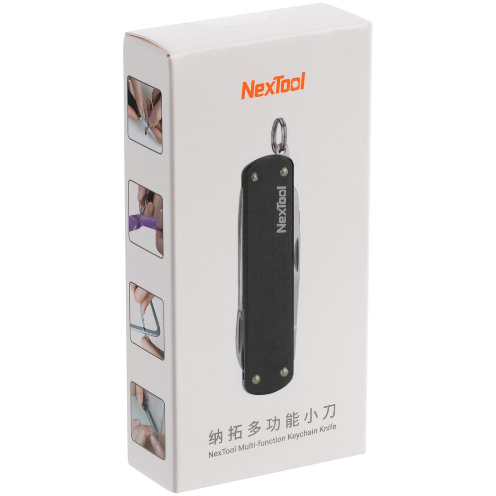 Нож-брелок NexTool Mini, черный, фото 3