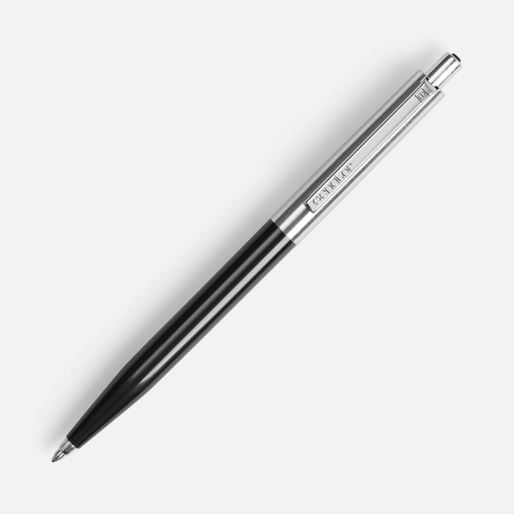 Ручка шариковая Senator Point Metal, ver.2, черная, фото 2