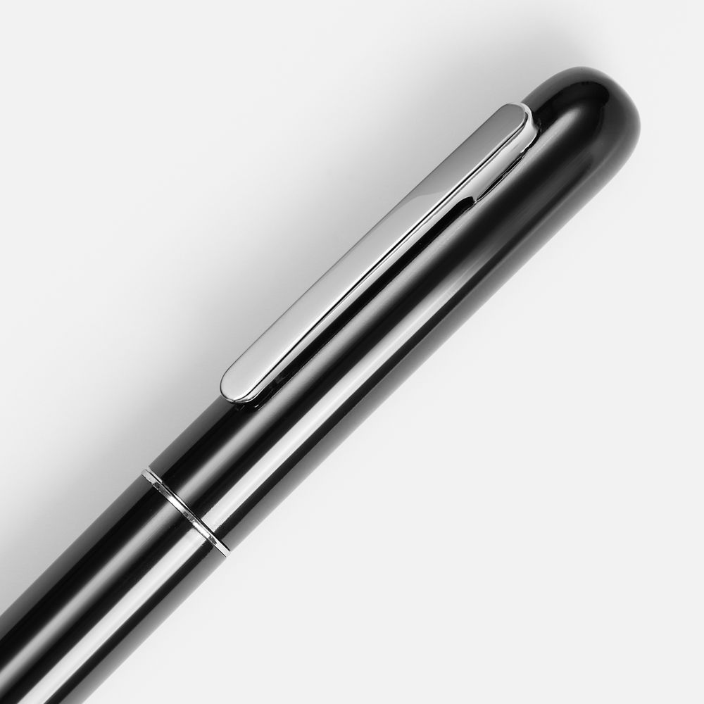 Ручка шариковая Scribo, черная, фото 3