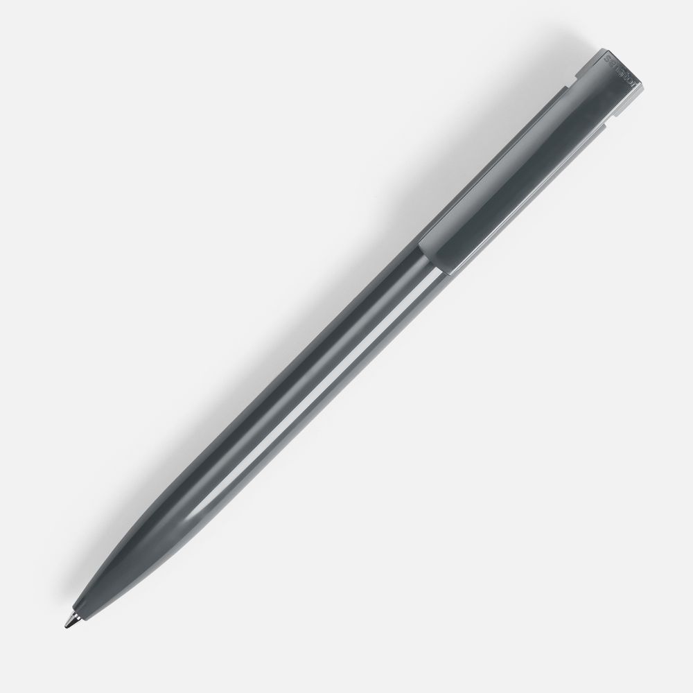 Ручка шариковая Liberty Polished, серая, фото 3