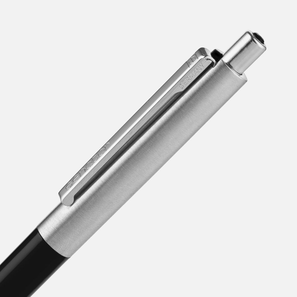 Ручка шариковая Senator Point Metal, ver.2, черная, фото 3