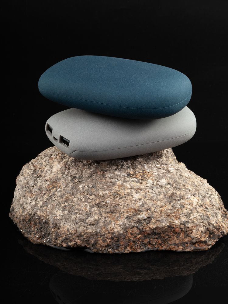 Внешний аккумулятор Pebble 7800 мАч, серо-синий, фото 9