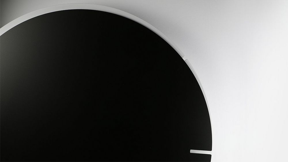 Часы настенные Melancholia Clock, черные, фото 3