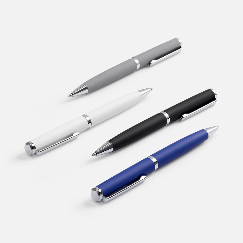 Ручка шариковая Inkish Chrome в футляре, черная, фото 8