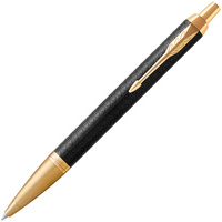 Ручка шариковая Parker IM Premium Black/Gold GT, фото 1