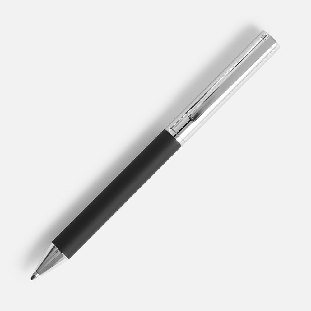 Ручка шариковая Eyeshot Soft Touch, черная, фото 2