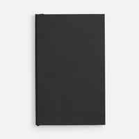 Ежедневник Flat Mini, недатированный, черный
