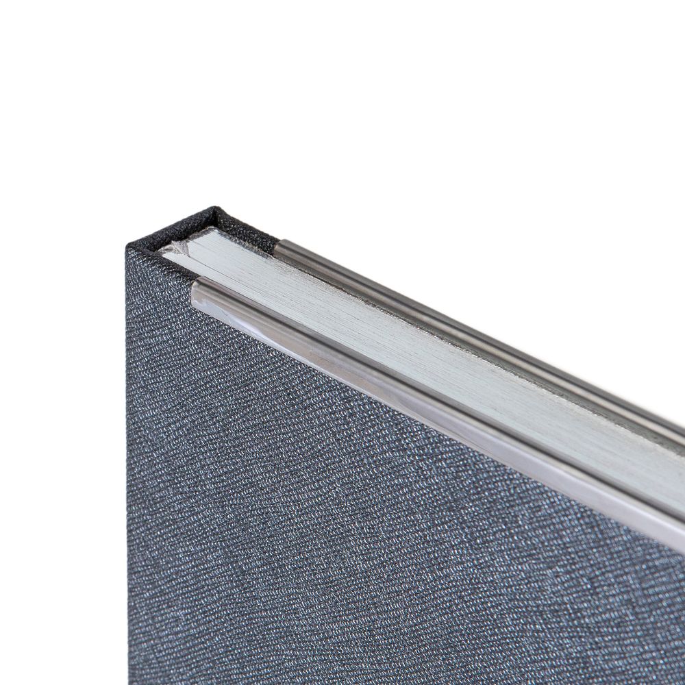 Ежедневник Frame Metal, недатированный, серый, фото 5