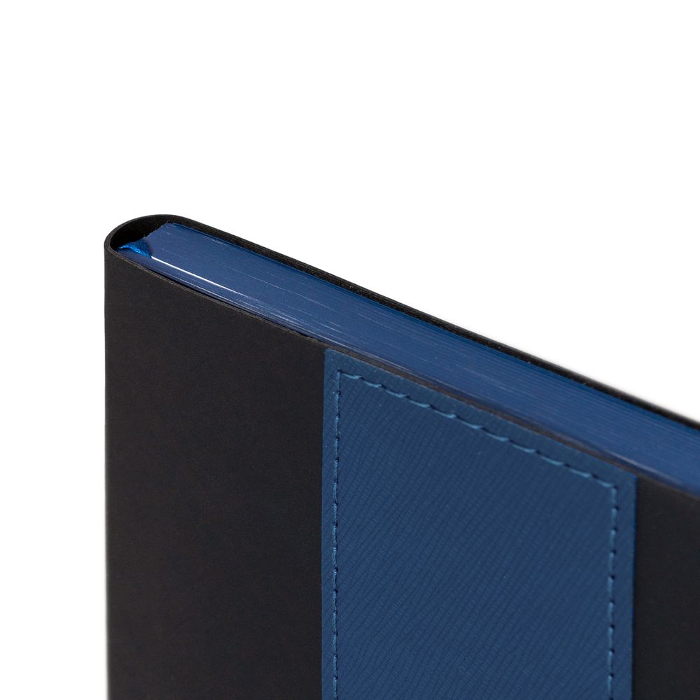 Ежедневник Bookmark, недатированный, черный с синим, фото 6