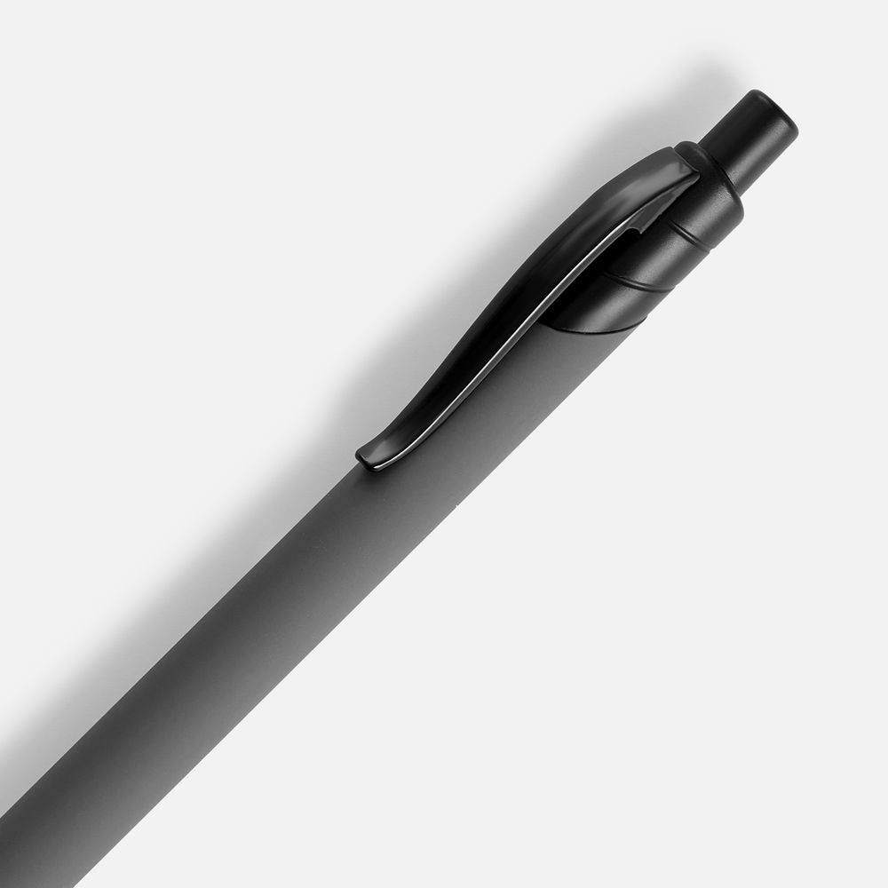 Ручка шариковая Undertone Black Soft Touch, серая, фото 3