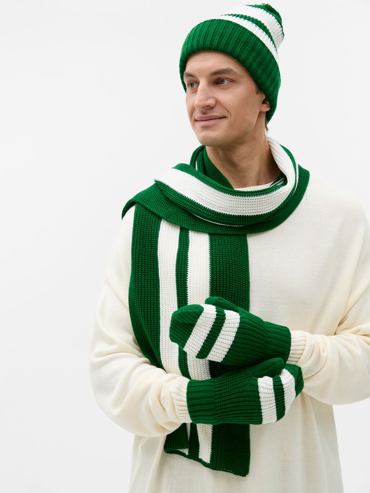 Варежки Winwear, зеленые (глубокий зеленый), фото 8