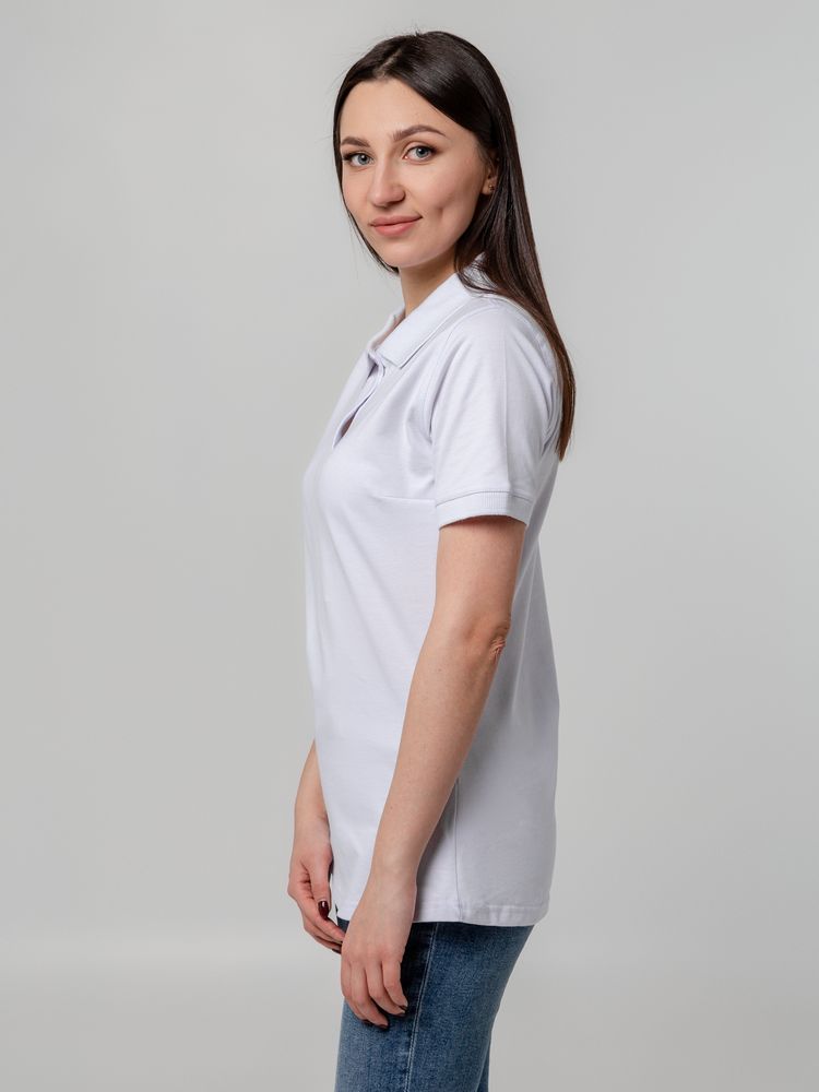 Рубашка поло женская Virma Stretch Lady, белая, фото 6