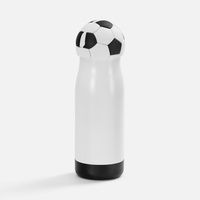 Спортивная термобутылка Kaleidosport, белая с черным, фото 1