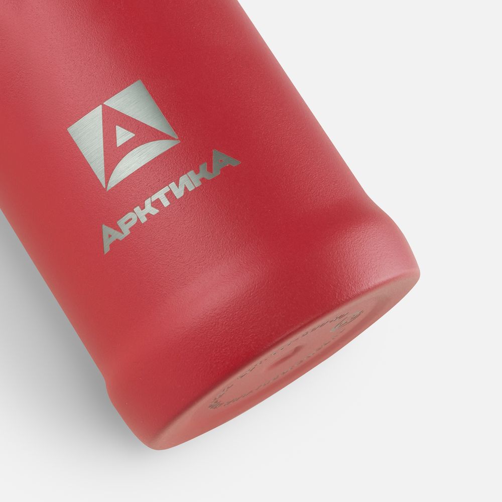 Термос «Арктика 600» с питьевой системой, красный, фото 4