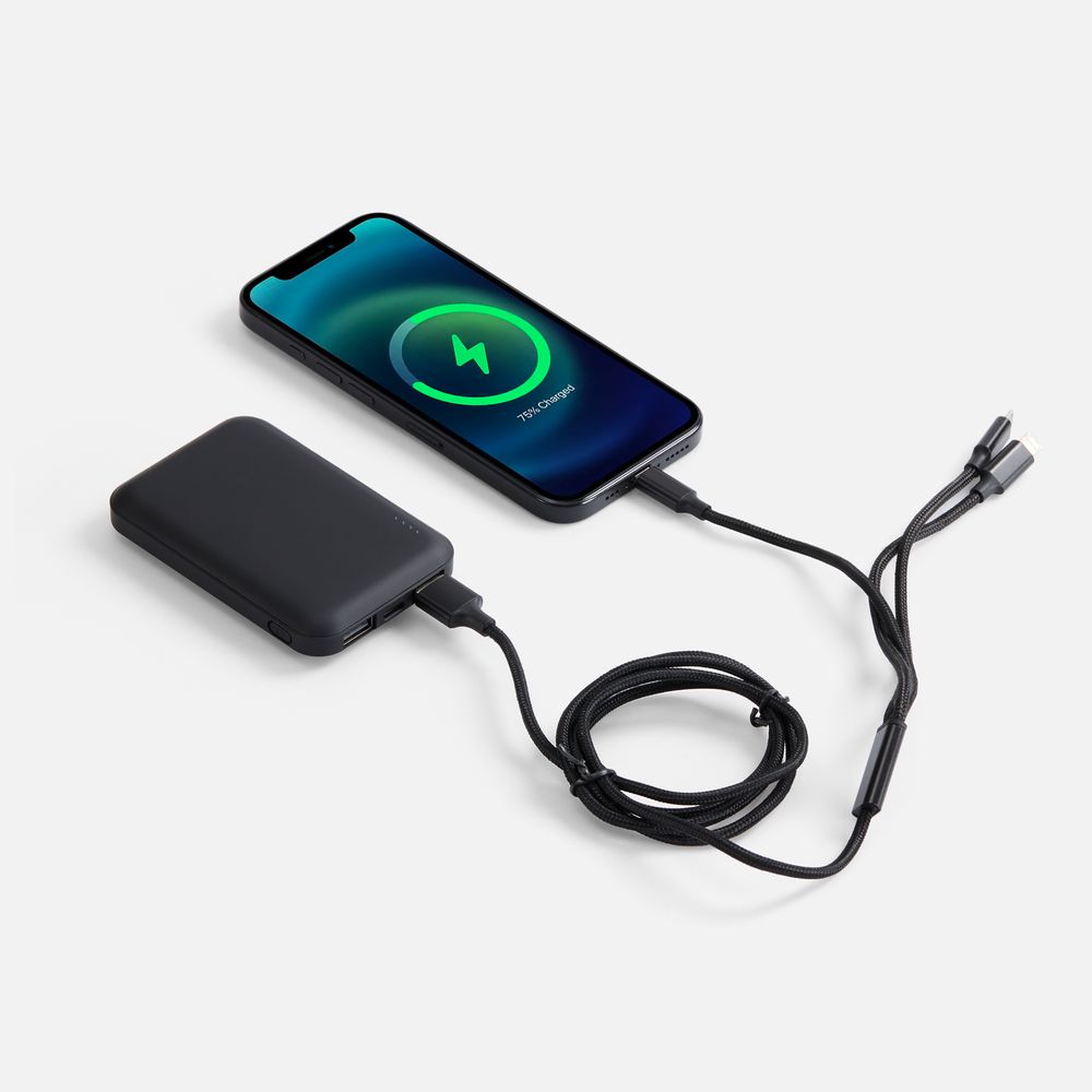 Кабель Triple Charge в футляре ver.2, черный, фото 4