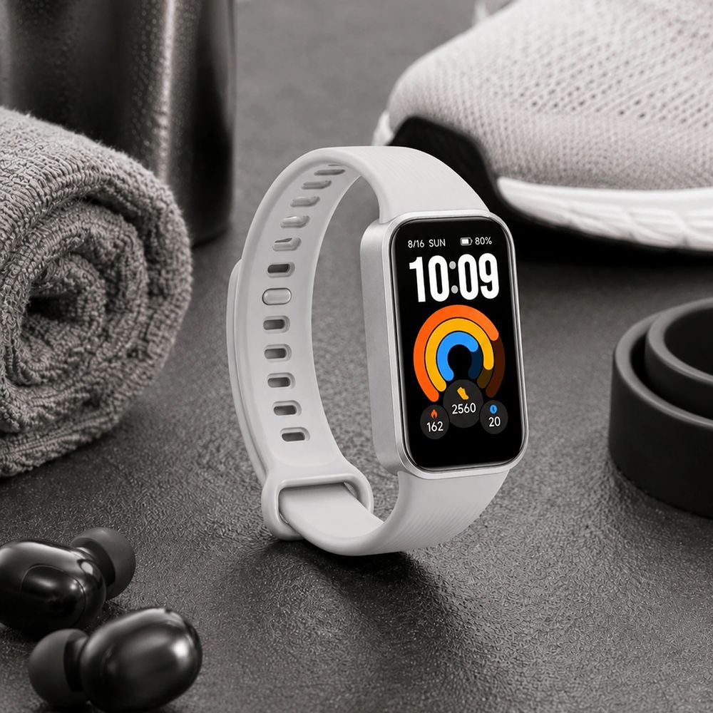 Фитнес-трекер Xiaomi Smart Band 11 Active, серебристый, фото 5