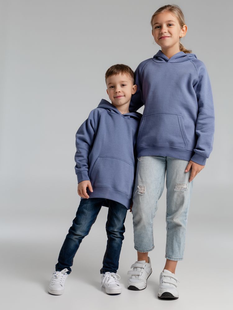 Толстовка детская Stellar Kids, синяя, фото 12