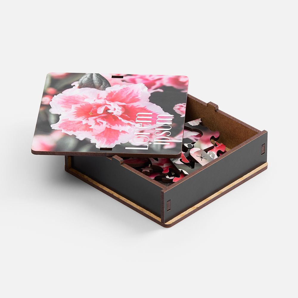 Деревянный пазл в шкатулке PuzzleBox на заказ, фото 7