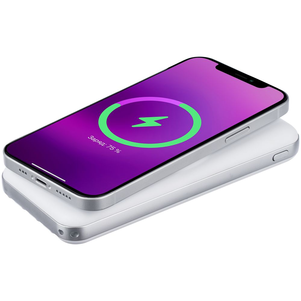 Внешний аккумулятор Omni Pro 10000 мАч, белый, фото 6