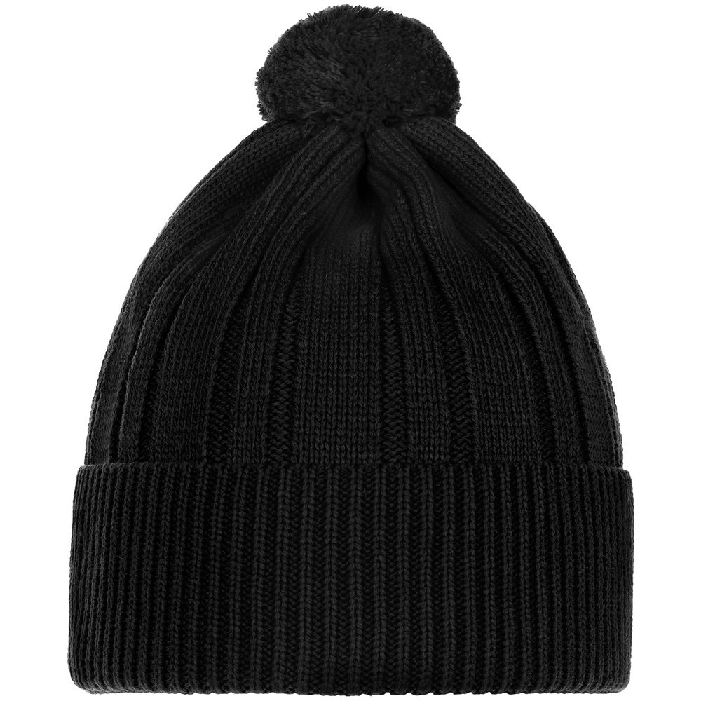 Шапка Knit Beat, черная, фото 2