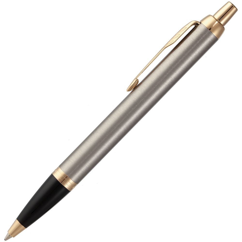 Ручка шариковая Parker IM Core K321 Brushed Metal GT M, фото 2