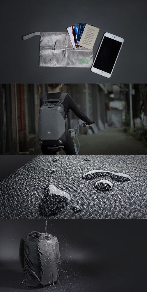 Рюкзак ClickPack Pro, черный с серым, фото 15