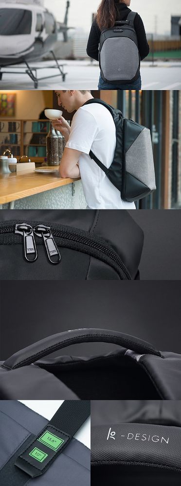 Рюкзак ClickPack Pro, черный с серым, фото 16