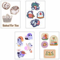Объемные наклейки под смолой Sticker Pack на заказ, фото 1