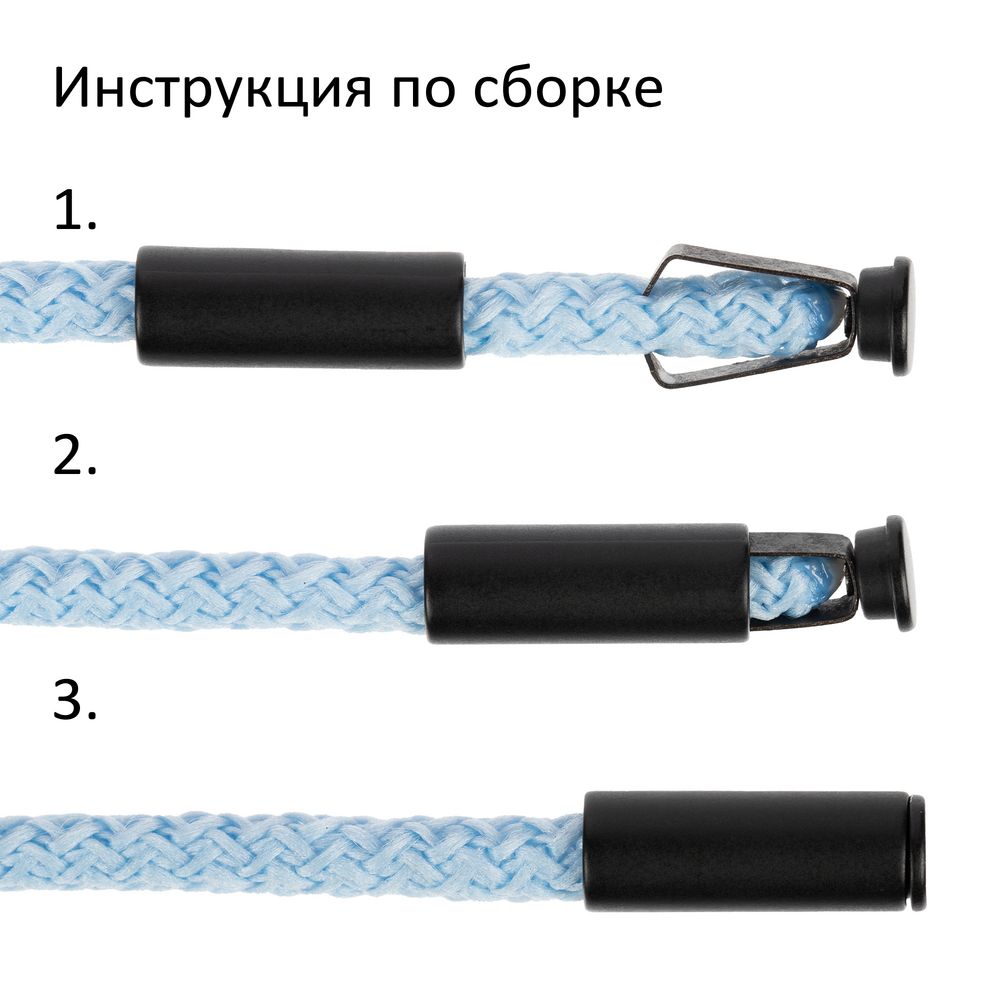 Наконечник для шнурка Nozzle, ver.2, оранжевый неон, фото 4