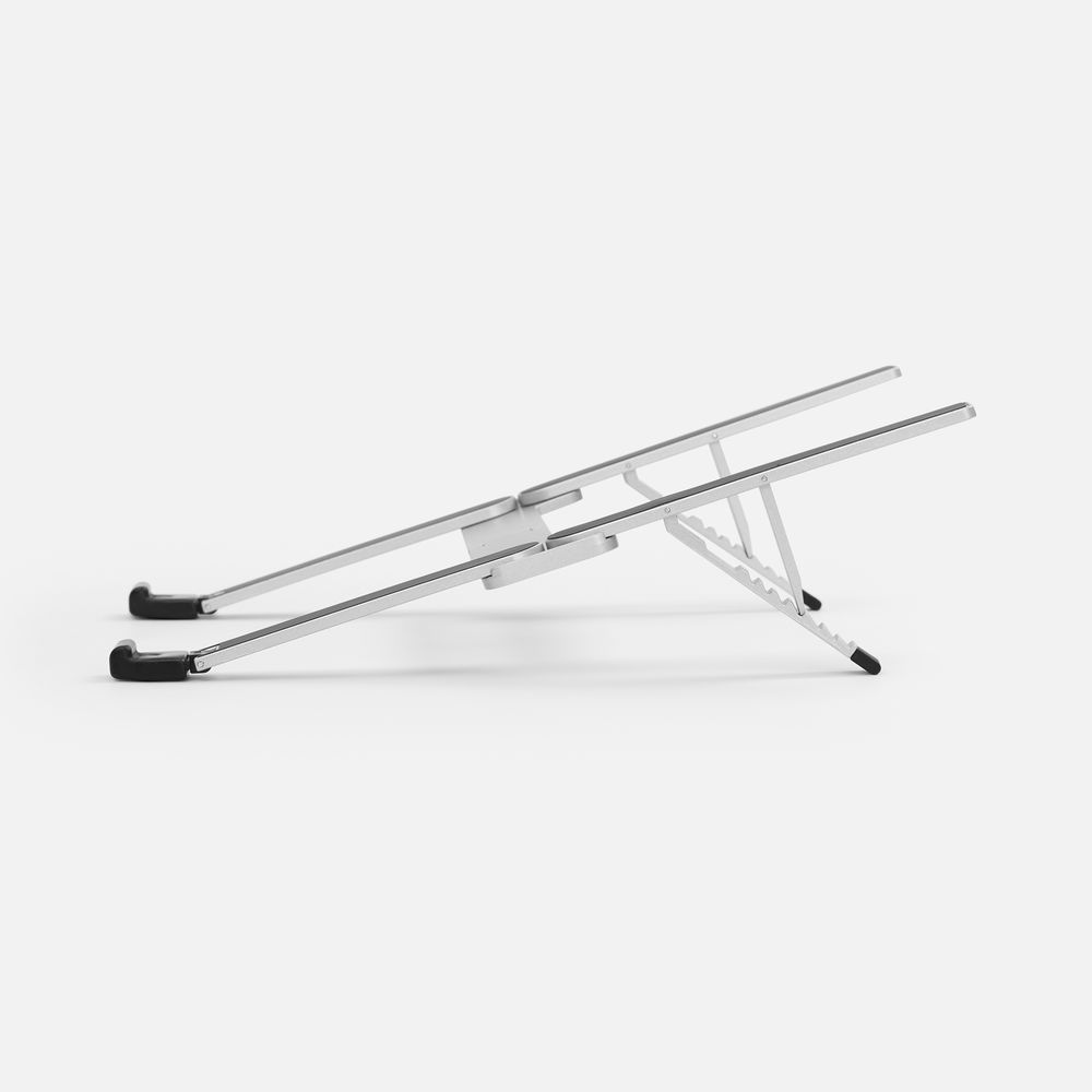 Подставка для ноутбука и планшета Scaffold Compact, серебристый металлик, фото 3