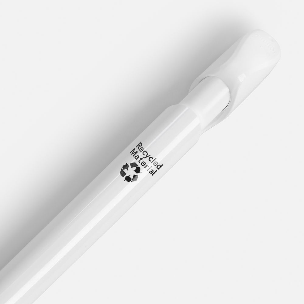 Ручка шариковая Evoxx Recycled, белая, фото 5
