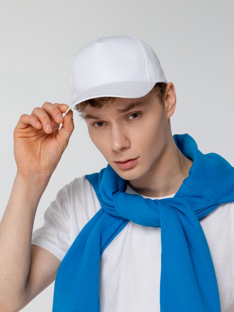 Бейсболка Promo, белая, фото 7