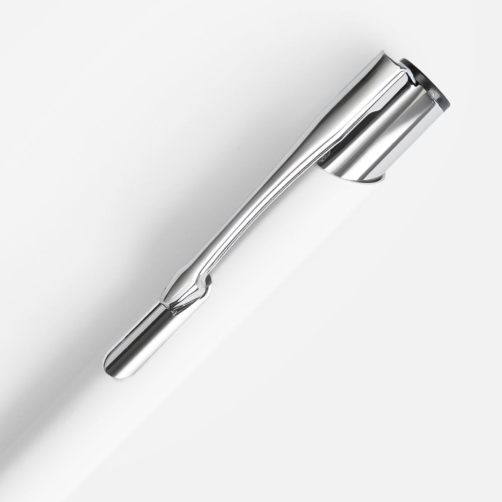 Ручка шариковая Keskus Soft Touch, белая, фото 4