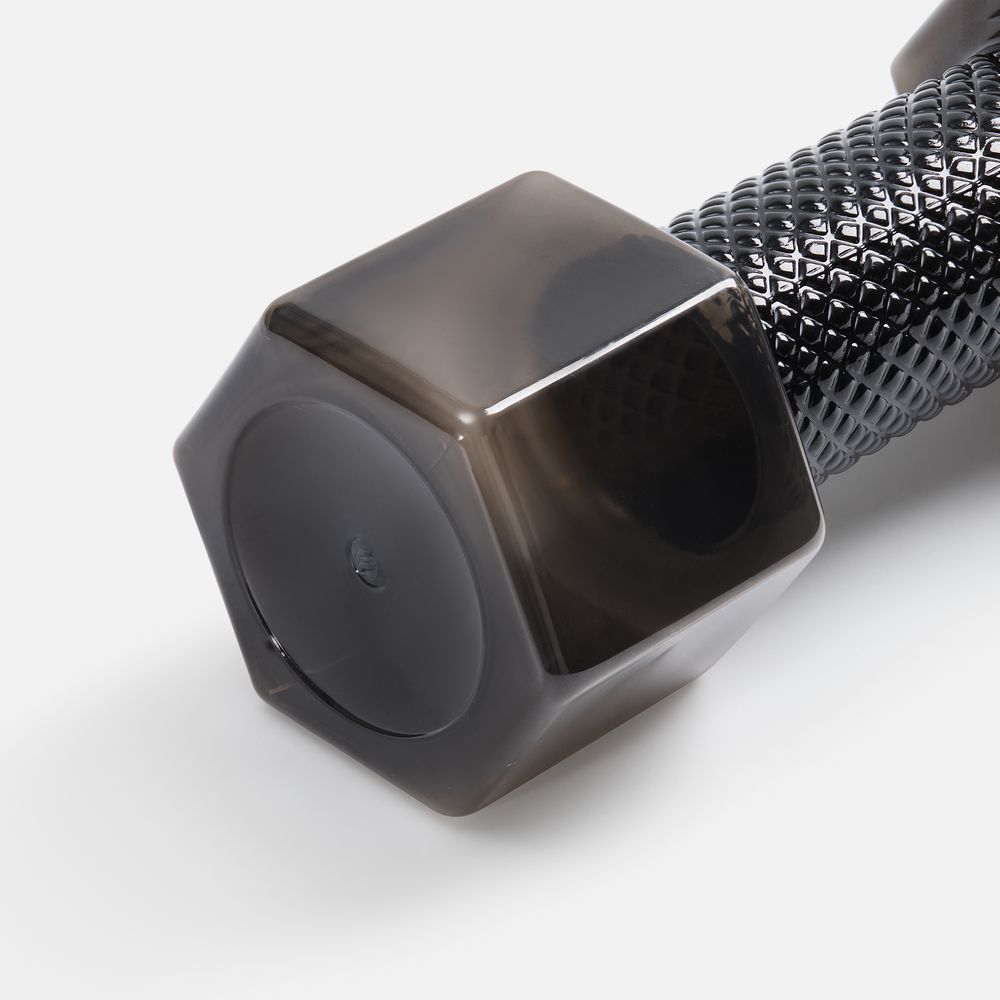 Бутылка для воды Hantelis, черная, фото 3