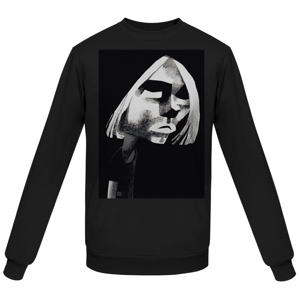 Свитшот «Меламед. Kurt Cobain», черный, фото 2