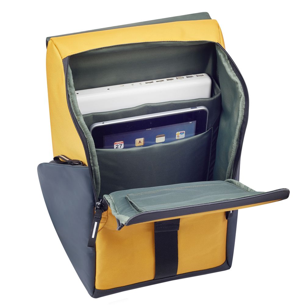 Рюкзак для ноутбука Securflap, желтый, фото 4