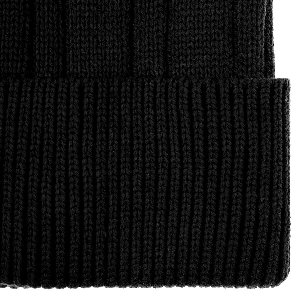 Шапка Knit Beat, черная, фото 3