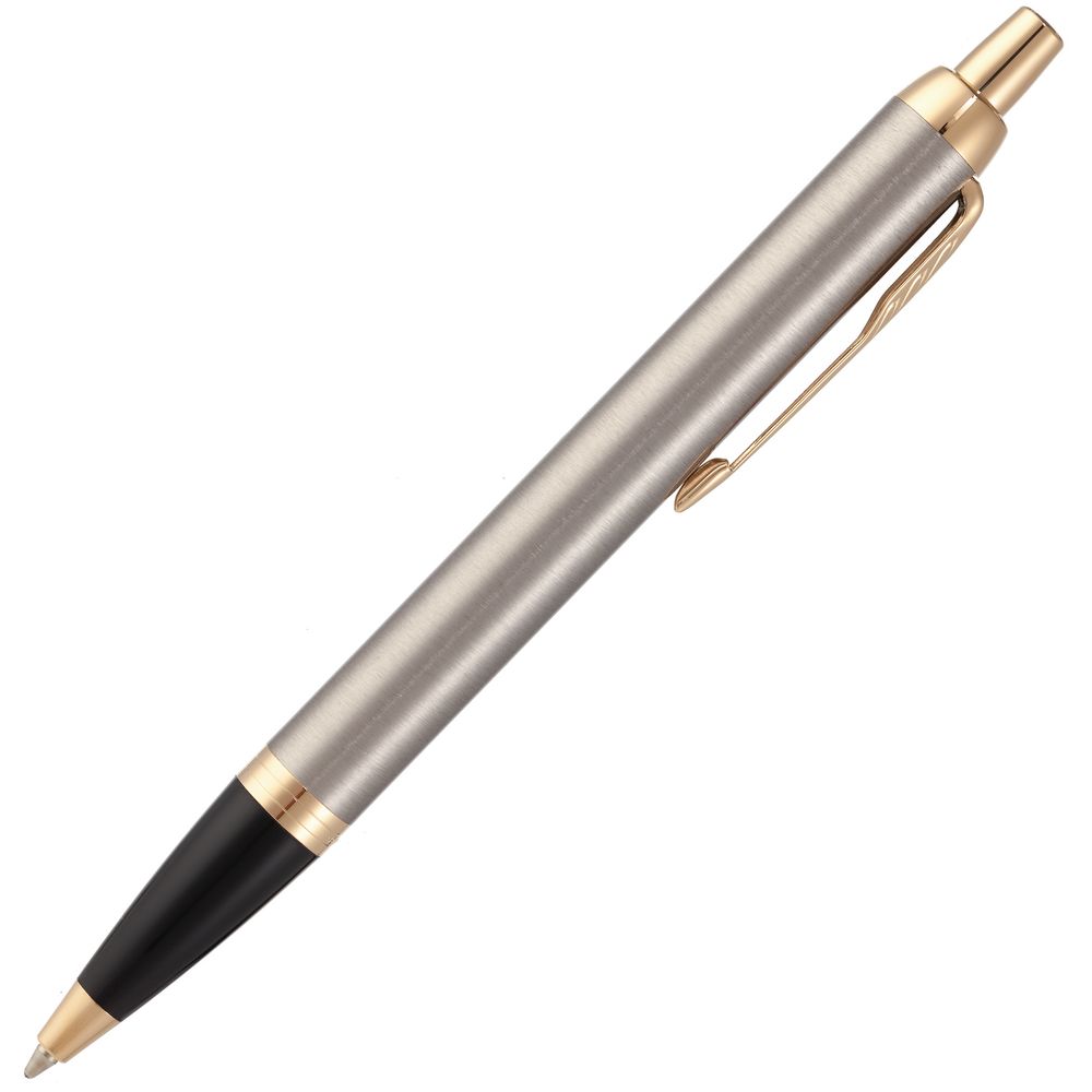 Ручка шариковая Parker IM Core K321 Brushed Metal GT M, фото 3