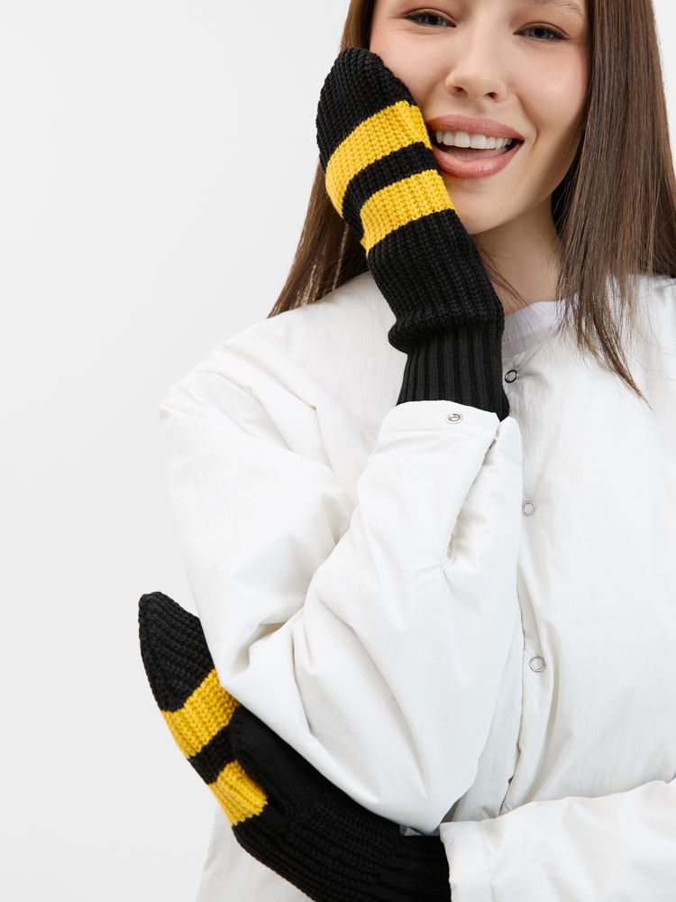 Варежки Winwear, черные, фото 4