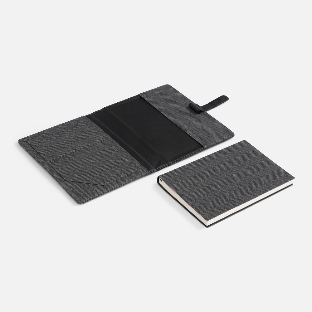 Ежедневник-органайзер Twill, недатированный, черный, фото 6
