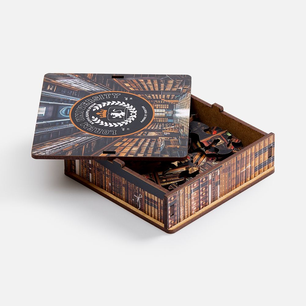Деревянный пазл в шкатулке PuzzleBox на заказ, фото 4