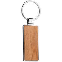 Брелок Wood Rectangle, ver.3, фото 1