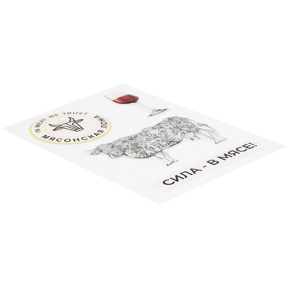 Объемные наклейки под смолой Sticker Pack на заказ, фото 3
