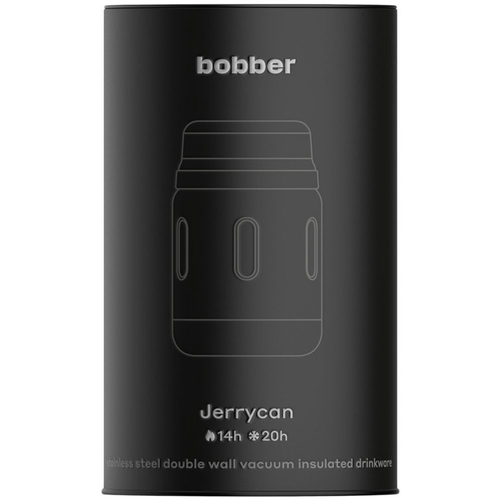 Термос для еды Jerrycan 700, вакуумный, стальной зеркальный, фото 6