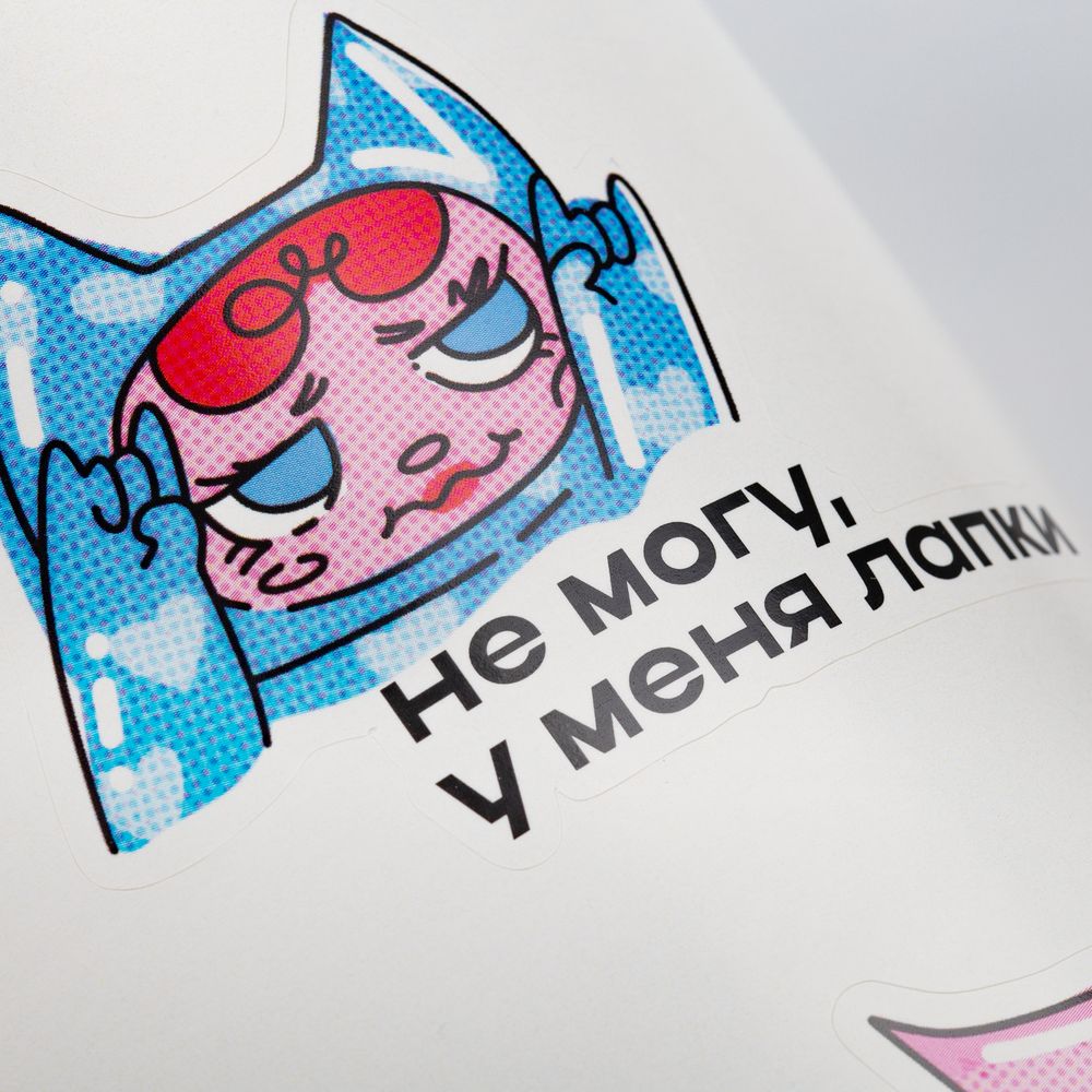Наклейки бумажные Sticker Pack на заказ, M, фото 5